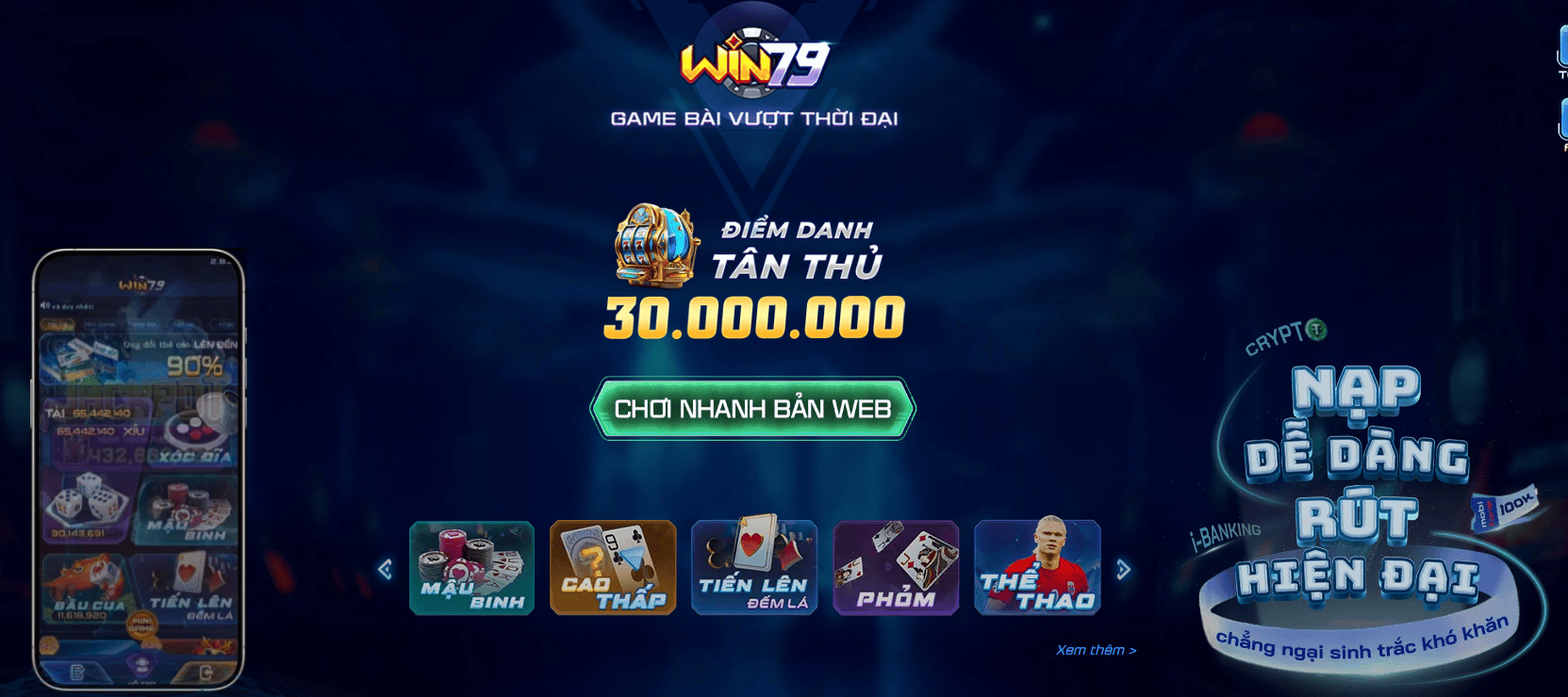 WIN79 - Sảnh Chơi Trực Tuyến Trúng Lớn Mỗi Ngày Cực Hot 1 Tổng quan thông tin về sân chơi uy tín WIN79