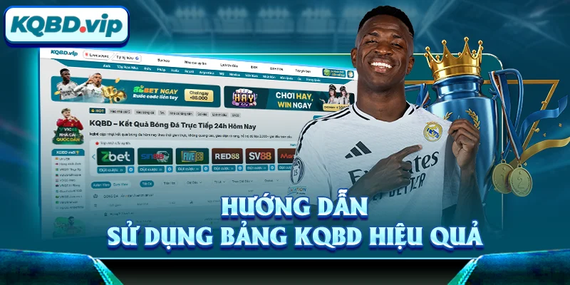 KQBD VIP - Kết Quả Bóng Đá Trực Tiếp 24h Hôm Nay 106 Hướng dẫn sử dụng bảng KQBD hiệu quả
